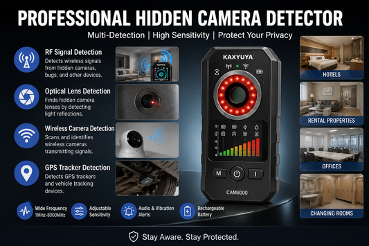 Professional Hidden Camera Detector: How to Detect Hidden Cameras and Protect Your Privacy