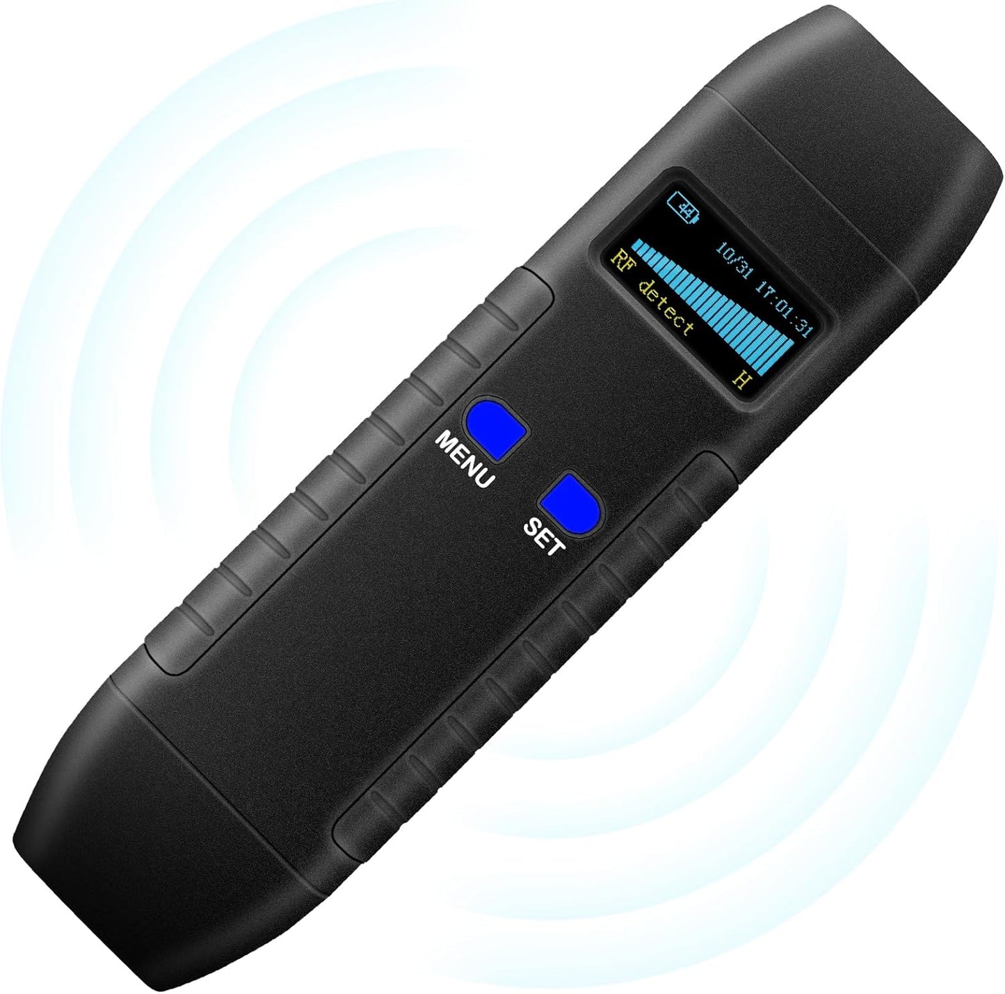 Hidden Camera Detector GPS Tracker Detector, RF Bug Sweeper Listening Device Detector for Car, Hotel, Meeting Protect Your Privacy